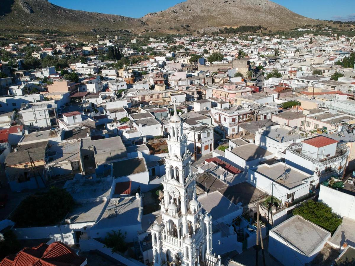 Rhodes Archangelos Traditional Village House In With Private Yard Екстериор снимка